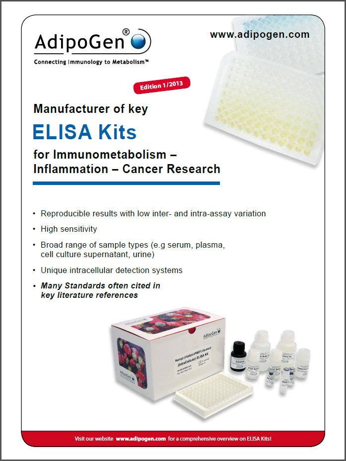 ELISA Kit Flyer Edition 1/2013